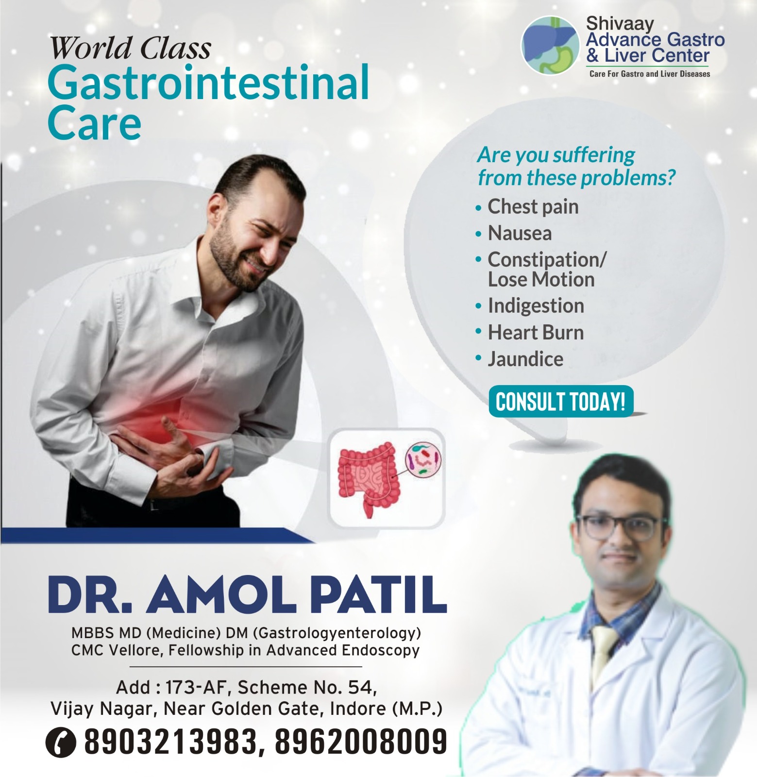 Doctor for Gastrointestinal care in Chhindwada